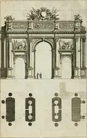 An illustration from A treatise of architecture, with remarks and observations : necessary for young people, who would apply themselves to that noble art (1732)