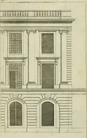 An illustration from A treatise of architecture, with remarks and observations : necessary for young people, who would apply themselves to that noble art (1732)