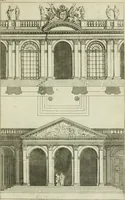 An illustration from A treatise of architecture, with remarks and observations : necessary for young people, who would apply themselves to that noble art (1732)