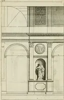 An illustration from A treatise of architecture, with remarks and observations : necessary for young people, who would apply themselves to that noble art (1732)