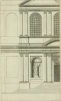 An illustration from A treatise of architecture, with remarks and observations : necessary for young people, who would apply themselves to that noble art (1732)