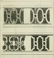 An illustration from A treatise of architecture, with remarks and observations : necessary for young people, who would apply themselves to that noble art (1732)