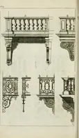 An illustration from A treatise of architecture, with remarks and observations : necessary for young people, who would apply themselves to that noble art (1732)
