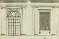 An illustration from A treatise of architecture, with remarks and observations : necessary for young people, who would apply themselves to that noble art (1732)
