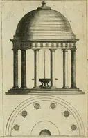 An illustration from A treatise of architecture, with remarks and observations : necessary for young people, who would apply themselves to that noble art (1732)