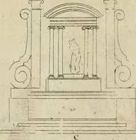 An illustration from A treatise of architecture, with remarks and observations : necessary for young people, who would apply themselves to that noble art (1732)