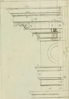 An illustration from A treatise of architecture, with remarks and observations : necessary for young people, who would apply themselves to that noble art (1732)