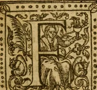 An illustration from A treatise of the two sacraments of the gospell : baptisme and the Supper of the Lord .. (1633)