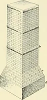 An illustration from A treatise on architecture and building construction (1899)