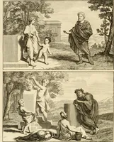 An illustration from A treatise on the art of painting, in all its branches; accompanied by seventy engraved plates, and exemplified by remarks on the paintings of the best masters .. (1817)