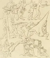 An illustration from A treatise on the art of painting, in all its branches; accompanied by seventy engraved plates, and exemplified by remarks on the paintings of the best masters .. (1817)