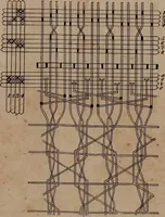 An illustration from A treatise on the art of weaving, illustrated by engravings. With calculations and tables for the use of manufacturers (1827)