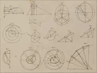 An illustration from A treatise on astronomy, in which the elements of the science are deduced in a natural order, from the appearances of the heavens to an observer on the earth; demonstrated on mathematical principles, and explained by an application to the various phenomena (1803)