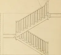 An illustration from A treatise on the construction of staircases and handrails ... Preceded by some necessary problems in practical geometry; with the sections and coverings of prismatic solids (1820)