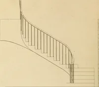 An illustration from A treatise on the construction of staircases and handrails ... Preceded by some necessary problems in practical geometry; with the sections and coverings of prismatic solids (1820)