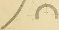 An illustration from A treatise on the construction of staircases and handrails ... Preceded by some necessary problems in practical geometry; with the sections and coverings of prismatic solids (1820)