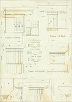 Picture 6 of 33 from A treatise on the decorative part of civil architecture (1825), leaf 132