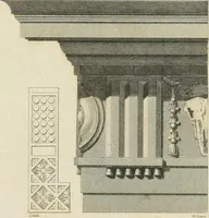 An illustration from A treatise on the decorative part of civil architecture (1825)