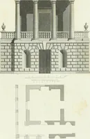 An illustration from A treatise on the decorative part of civil architecture (1825)