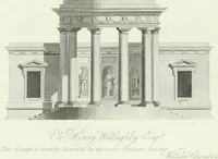 Picture 32 of 47 from A treatise on the decorative part of civil architecture (1825), leaf 210