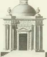 An illustration from A treatise on the decorative part of civil architecture (1825)