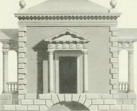 An illustration from A treatise on the decorative part of civil architecture (1825)