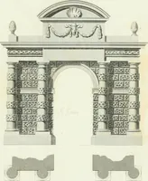 An illustration from A treatise on the decorative part of civil architecture (1825)