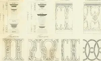An illustration from A treatise on the decorative part of civil architecture (1825)