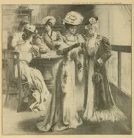An illustration from A treatise on embroidery; with twenty color illustrations from original models (1907)