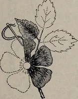 An illustration from A treatise on embroidery, crochet and knitting .. (1899)