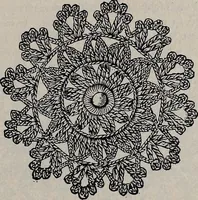 An illustration from A treatise on embroidery, crochet and knitting .. (1899)
