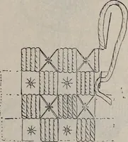 An illustration from A treatise on embroidery, crochet and knitting .. (1899)