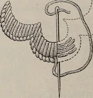 An illustration from A treatise on embroidery, crochet and knitting .. (1899)