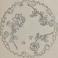 An illustration from A treatise on embroidery, crochet and knitting .. (1899)