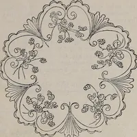An illustration from A treatise on embroidery, crochet and knitting .. (1899)