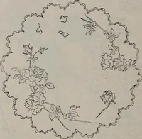 An illustration from A treatise on embroidery, crochet and knitting .. (1899)