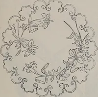 An illustration from A treatise on embroidery, crochet and knitting .. (1899)