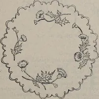 An illustration from A treatise on embroidery, crochet and knitting .. (1899)