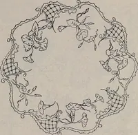 An illustration from A treatise on embroidery, crochet and knitting .. (1899)