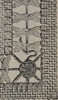 An illustration from A treatise on embroidery, crochet and knitting .. (1899)