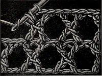An illustration from A treatise on embroidery, crochet and knitting .. (1899)