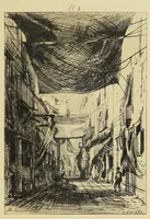 An illustration from A treatise on etching (1880)