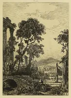 An illustration from A treatise on etching (1880)