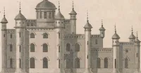 An illustration from A treatise on forming, improving, and managing country residences : and on the choice of situations appropriate to every class of purchasers. In all which the object in view is to unite in a better manner than has hitherto been done, a taste founded in nature with economy and utility, in constructing or improving mansions, and other rural buildings, so as to combine architectural fitness with picturesque effect, and in forming gardens, orchards, farms, parks, pleasure-grounds, shrubberies, all kinds of useful or decorative plantations, and every object of convenience or beauty peculiar to country seats, according to the extent, character, or style of situations, and the rank, fortune, and expenditure of proprietors, from the cottage to the palace. With an appendix, containing an enquiry into the utility and merits of Mr. Repton's mode of shewing effects by slides and sketches, and strictures on his opinions and practice in landscape gardening. Illustrated by descriptions of scenery and buildings, by references to country seats, and passages of country in most parts of Great Britain, and by thirty-two engravings (1806)