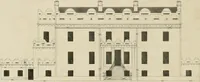 An illustration from A treatise on forming, improving, and managing country residences : and on the choice of situations appropriate to every class of purchasers, in all which the object in view is to unite in a better manner than has hitherto been done, a taste founded in nature with economy and utility, in constructing or improving mansions, and other rural buildings, so as to combine architectural fitness with picturesque effect ... : with an appendix, containing an enquiry into the utility and merits of Mr. Repton's mode of shewing effects by slides and sketches, and strictures on his opinions and practice in landscape gardening : illustrated by descriptions of scenery and buildings, by references to country seats, and passages of country in most parts of Great Britain, and by thirty-two engravings (1806)