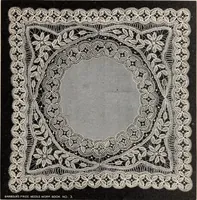 Picture 59 of 69 from A treatise on lace-making, embroidery, and needle-work with Irish flax threads (1892), leaf 104