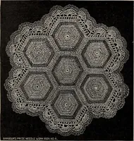 An illustration from A treatise on lace-making, embroidery, and needle-work with Irish flax threads (1892)