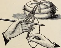 An illustration from A treatise on lace-making, embroidery, and needle-work with Irish flax threads (1892)