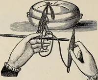 An illustration from A treatise on lace-making, embroidery, and needle-work with Irish flax threads (1892)
