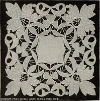 An illustration from A treatise on lace-making, embroidery, and needle-work with Irish flax threads (1892)